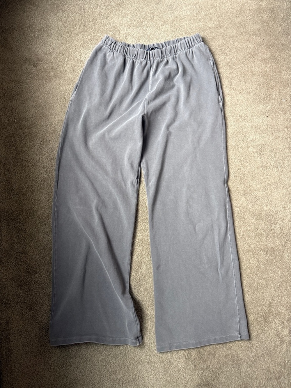 Brandy Melville gray pull-on pants